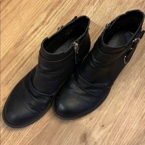 Dr Scholl’s Joyful black ankle boots.